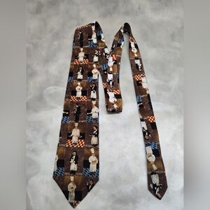 The Studio By Samuel Briime Chef Patterned Men's Novelty Tie